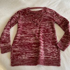 Madison Lilly cardigan. Red and cream. Size XS. Great condition, worn once.